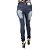 Calça Jeans Feminina Legging Helix Lavagem Escura Levanta Bumbum - Imagem 2
