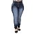 Calça Jeans Feminina Legging Helix Plus Size Cintura Alta Levanta Bumbum - Imagem 2