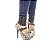 Calça Jeans Feminina Legging Meitrix Escura Com Elástico Levanta Bumbum - Imagem 4