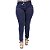 Calça Jeans Legging Feminina Hevox Plus Size Cintura Alta com Elástico - Imagem 2