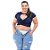 Calça Jeans Latitude Plus Size Skinny Dejanete Azul - Imagem 5