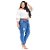 Calça Jeans Cambos Plus Size Clochard Shanaia Azul - Imagem 4