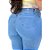 Calça Jeans Cambos Plus Size Capri Noracia Azul - Imagem 4