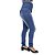 Calça Jeans Feminina Legging Credencial Corpete Azul Cintura Alta - Imagem 3