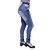 Calça Jeans Feminina Legging Credencial Azul Escura Manchada - Imagem 2