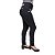 Calça Jeans Feminina Legging Credencial Preta com Elástico e Strass - Imagem 3
