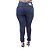 Calça Jeans Feminina Helix Legging Escura Plus Size Cintura Alta - Imagem 1