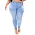 Calça Jeans Latitude Plus Size Skinny Noracia Azul - Imagem 4