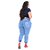 Calça Jeans Xtra Charmy Plus Size Capri Nery Azul - Imagem 2
