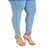 Calça Jeans Latitude Plus Size Skinny Geovania Azul - Imagem 6