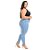 Calça Jeans Latitude Plus Size Skinny Geovania Azul - Imagem 3