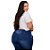 Calça Jeans Leleh Plus Size Skinny Hayna Azul - Imagem 4