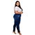Calça Jeans Leleh Plus Size Skinny Hayna Azul - Imagem 3