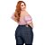 Calça Jeans Credencial Plus Size Skinny Eloieth Azul - Imagem 4