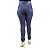 Calça Jeans Feminina Legging Credencial Azul Hot Pant Cintura Alta - Imagem 3