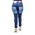 Calça Jeans Feminina Legging Cheris Azul Manchada Levanta Bumbum - Imagem 3