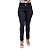 Calça Jeans Feminina Legging Deerf Preta com Cintura Alta - Imagem 1