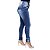 Calça Jeans Feminina Legging Deerf Escura Hot Pants com Cintura Alta - Imagem 2