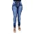 Calça Jeans Feminina Legging Deerf Escura Hot Pants com Cintura Alta - Imagem 1
