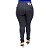 Calça Jeans Legging Feminina Helix Escura Plus Size Cintura Alta - Imagem 3
