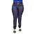 Calça Jeans Legging Feminina Cheris Azul Plus Size Cintura Alta - Imagem 3