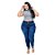 Calça Jeans Hevox Plus Size Skinny Roselangela Azul - Imagem 1