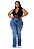 Calça Jeans Ri19 Premium Plus Size Flare Josyere Azul - Imagem 1