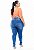 Calça Jeans Latitude Plus Size Skinny Deuzimara Azul - Imagem 4