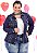 Jaqueta Jeans Xtra Charmy Plus Size Sidionara Azul - Imagem 3