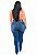 Calça Jeans Xtra Charmy Plus Size Reta Leomar Azul - Imagem 2