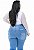 Calça Jeans Hevox Plus Size Skinny Raldina Azul - Imagem 4