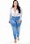 Calça Jeans Hevox Plus Size Skinny Raldina Azul - Imagem 1