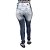Calça Jeans Feminina Legging Credencial Escura Manchada - Imagem 3