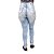 Calça Jeans Feminina Credencial Hot Pants Rasgada Cintura Alta - Imagem 3