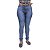 Calça Jeans Feminina Meitrix Azul Hot Pants Cintura Alta - Imagem 3