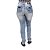 Calça Jeans Feminina S Planeta Hot Pants Clara Cintura Alta - Imagem 1