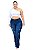 Calça Jeans Latitude Plus Size Flare Yreland Azul - Imagem 4