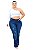 Calça Jeans Latitude Plus Size Flare Yreland Azul - Imagem 1