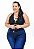 Calça Jeans Latitude Plus Size Skinny Fany Azul - Imagem 6