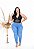 Calça Jeans Latitude Plus Size Skinny Geysuellen Azul - Imagem 1