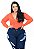 Calça Jeans Promise Plus Size Clochard Caita Azul - Imagem 5