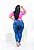 Calça Jeans Latitude Plus Size Skinny Loyann Azul - Imagem 3