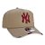 Boné New Era 9Forty A-Frame NY Yankees Destroyed Kaki - Imagem 3