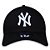 Boné New Era 9Forty New York Yankees Preto Snapback Aba Curva - Imagem 1
