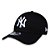 Boné New Era 9Forty New York Yankees Preto Snapback Aba Curva - Imagem 2