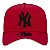 Boné New Era 9Forty New York Yankees A-Frame Vermelho Snapback Aba Curva - Imagem 1