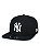 Boné New Era 9Fifty New York Yankees Black/White Original Fit Snapback - Imagem 2