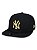 Boné New Era 9Fifty New York Yankees Black/Gold Original Fit Snapback - Imagem 2