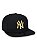 Boné New Era 9Fifty New York Yankees Black/Gold Original Fit Snapback - Imagem 3