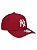 Boné New Era 9Forty New York Yankees Bordo Snapback Aba Curva - Imagem 3